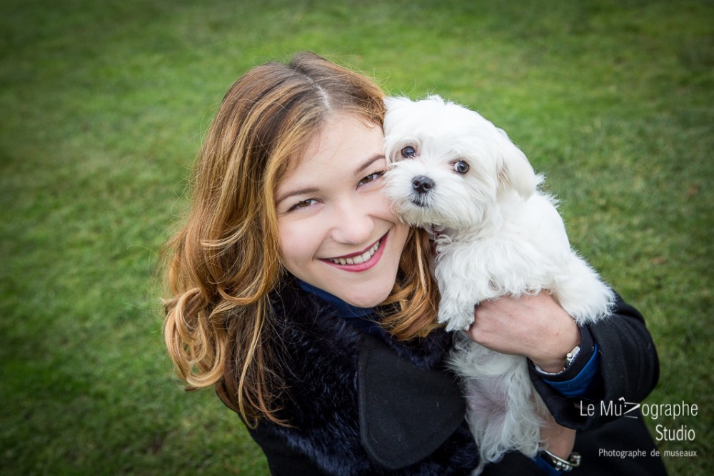 Chipie, bébé bichon © Le MuZographe