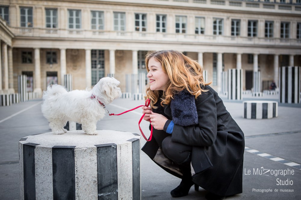 Chipie, bébé bichon © Le MuZographe