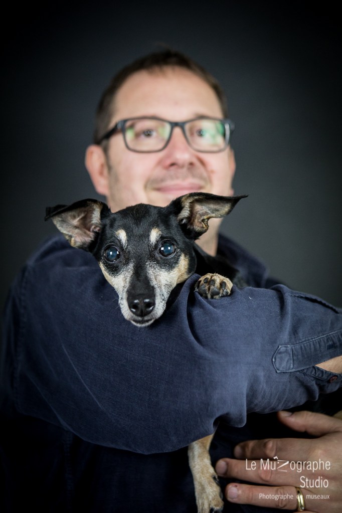 Nana, pinscher senior © Le MuZographe