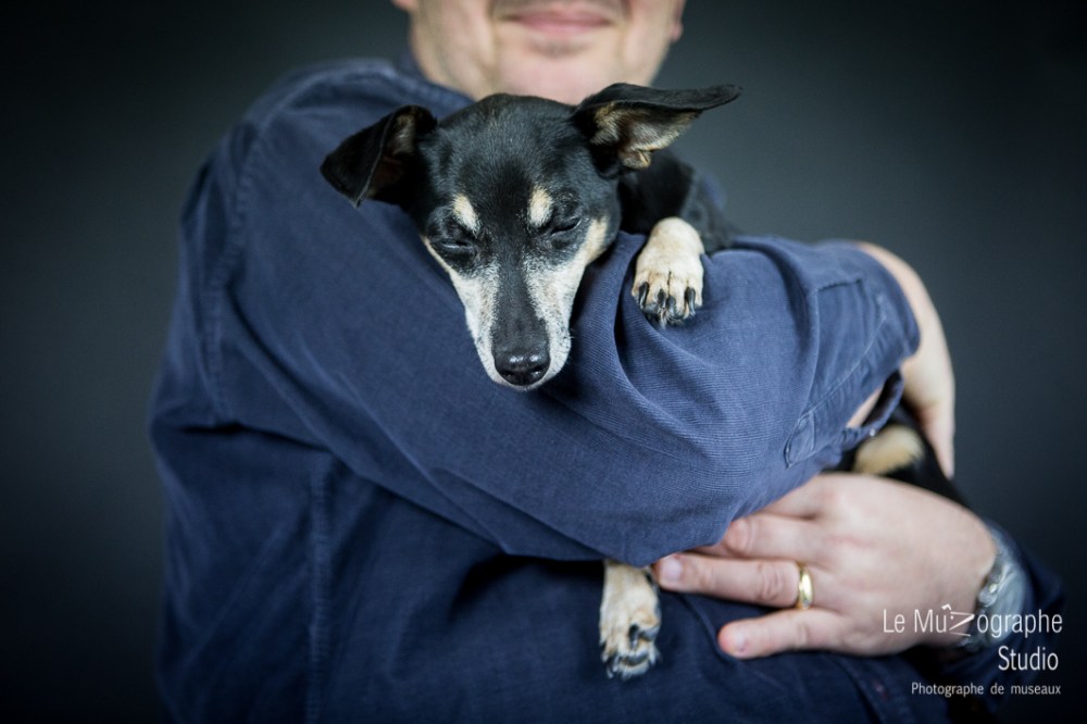 Nana, pinscher senior © Le MuZographe