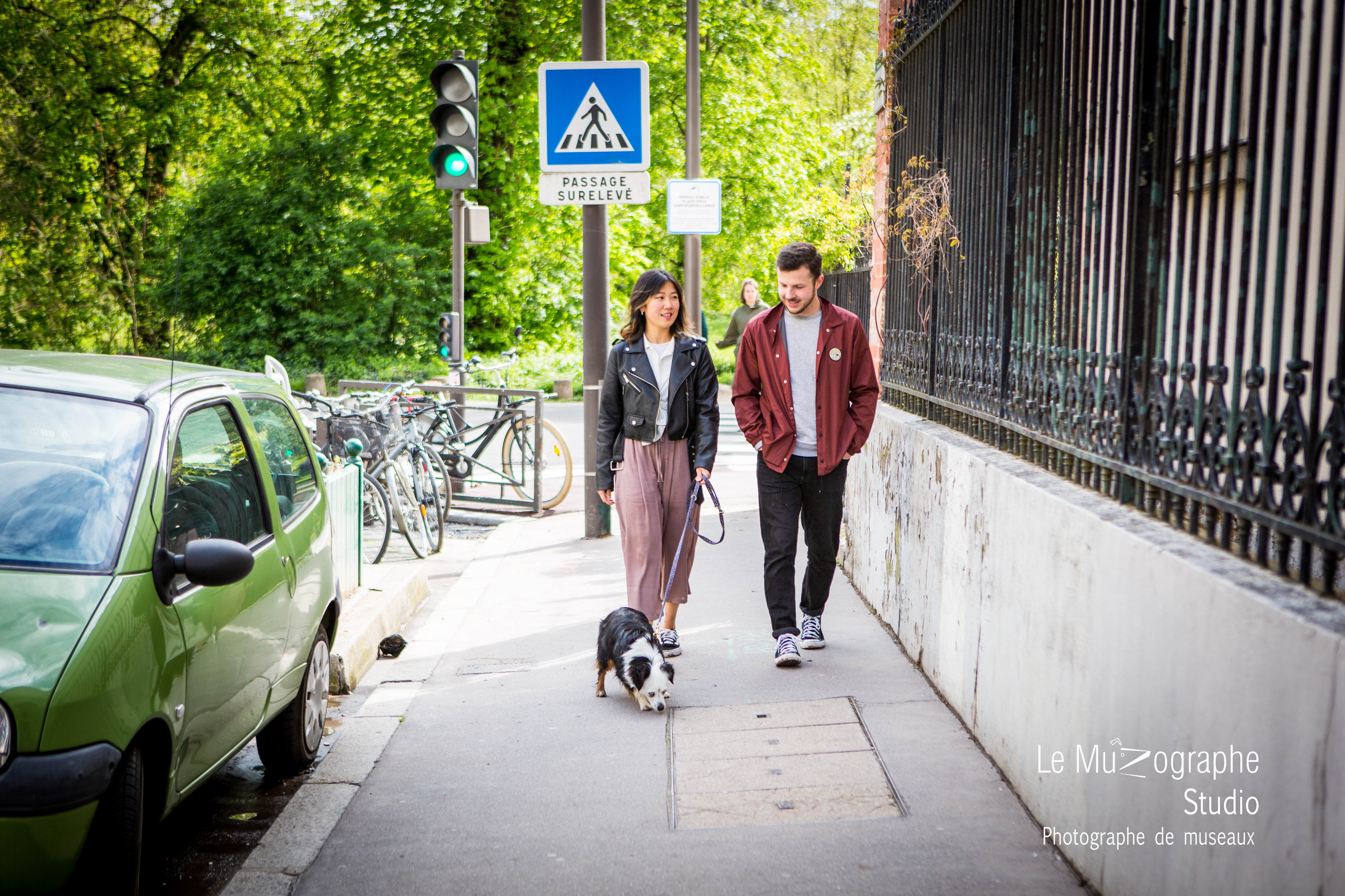 shooting photo pour chien Vincennes, Nathalie Tiennot © Le Muzographe