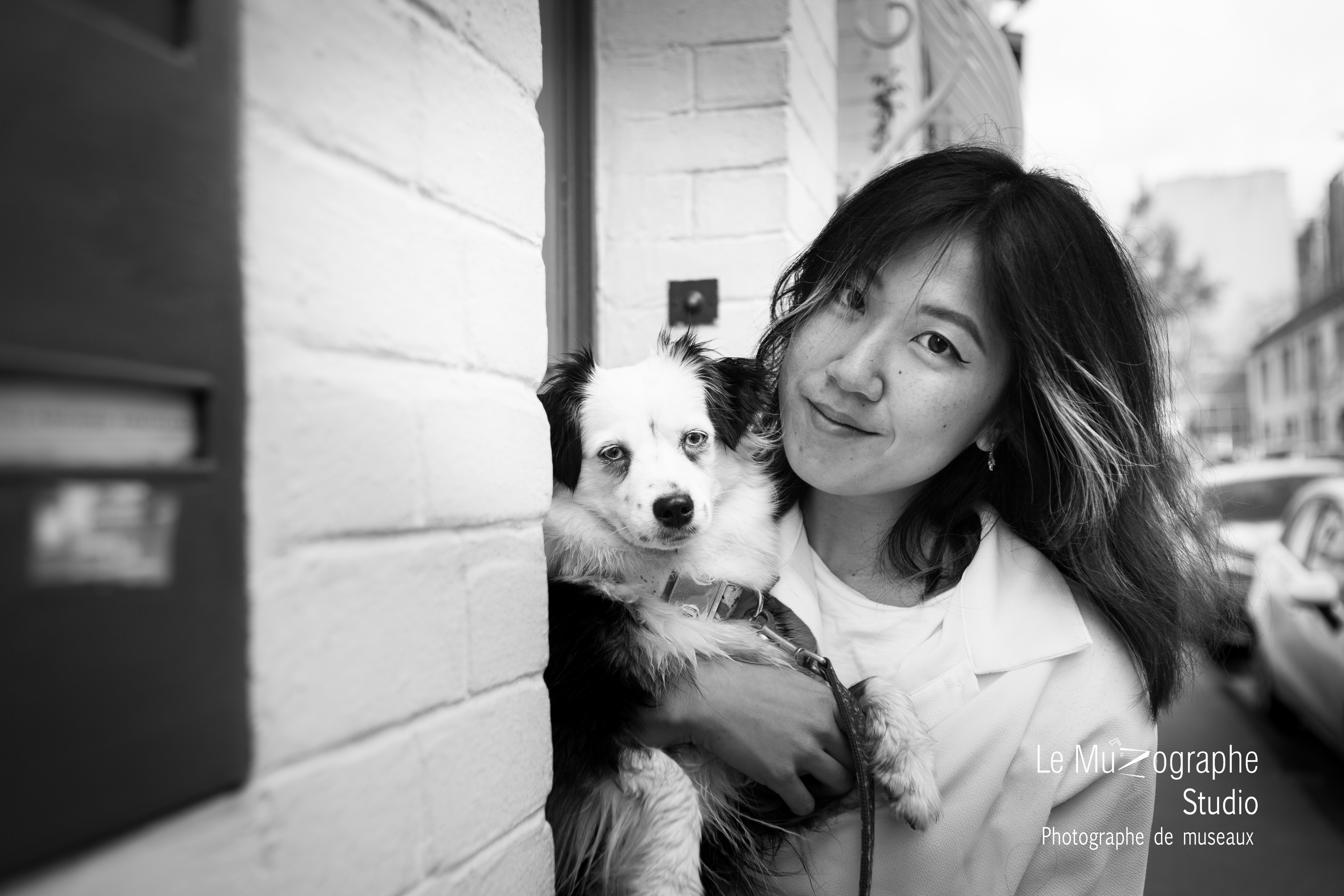 Photos noir et blanc pour chiens et chats, style Elliott Erwitt