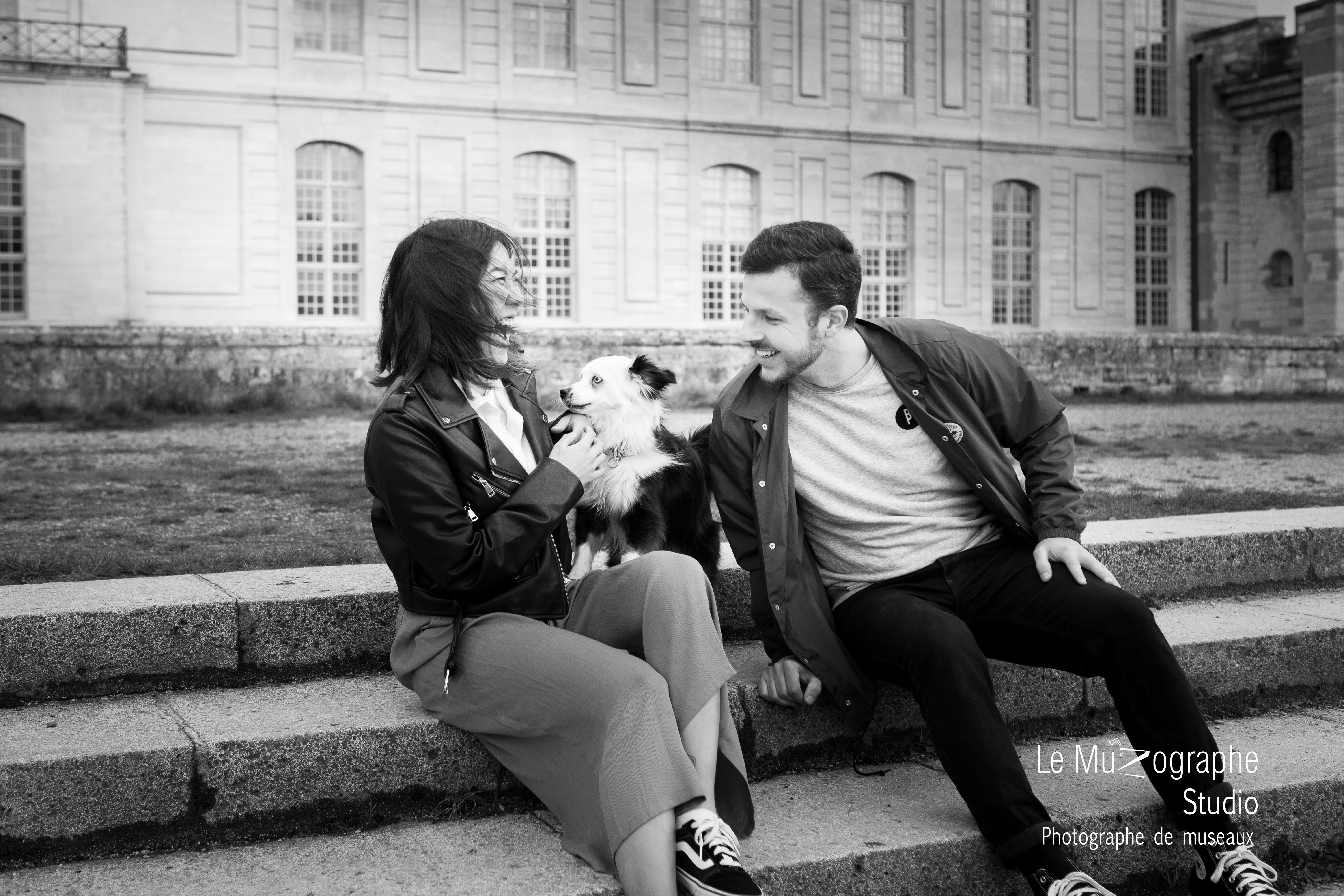 Faire photographier son chien en ville, Nathalie Tiennot, le muzographe