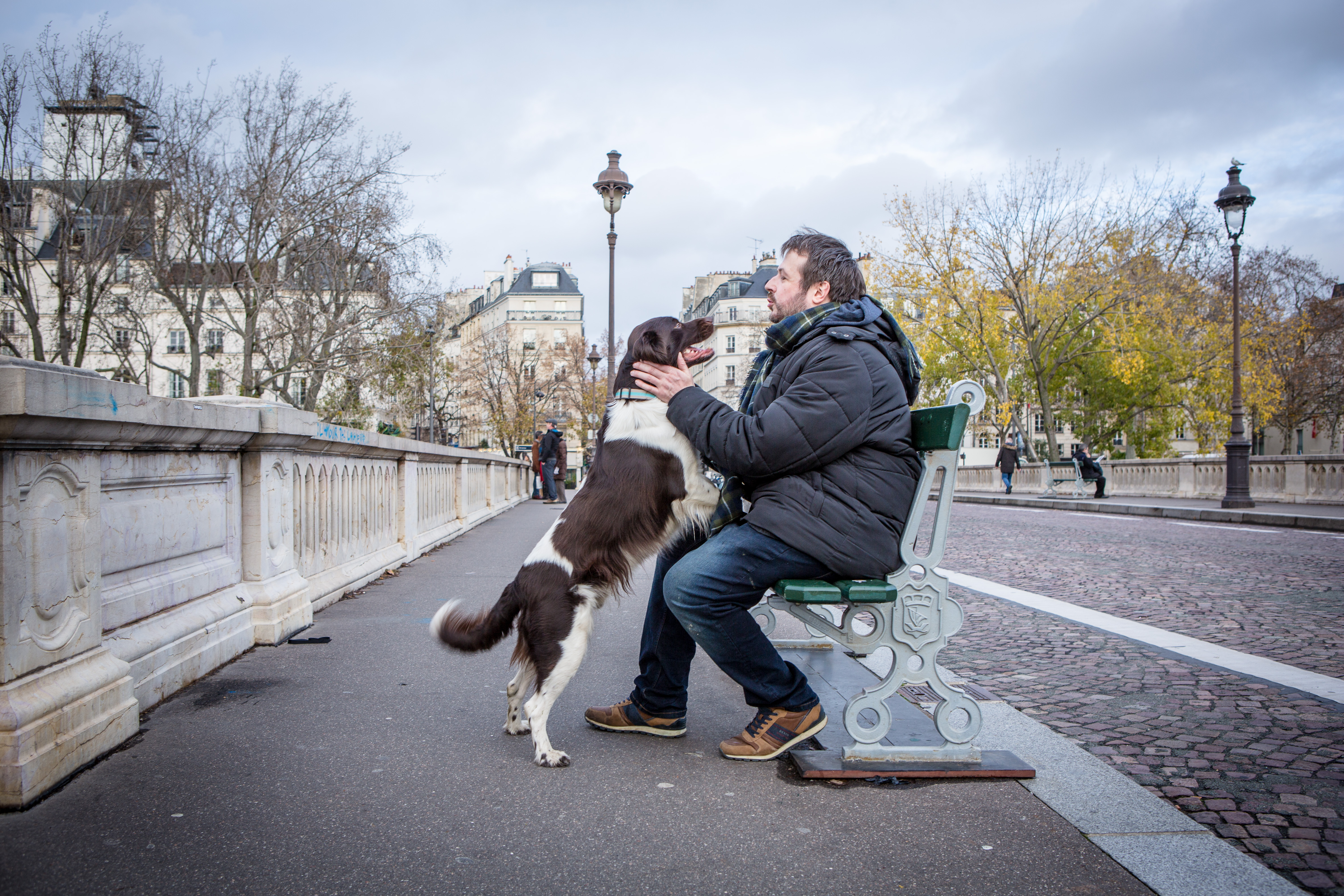 Cadeau photo chien saint Valentin, fêtes de mères à Paris