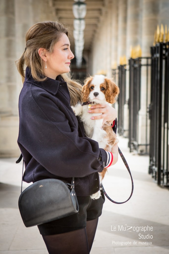 reportage photo chien, chiot à Paris, Nathalie Tiennot photographe animalier