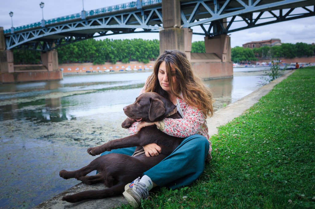 séance photo avec mon chien à Toulouse, Nathalie Tiennot, photographe animalière.