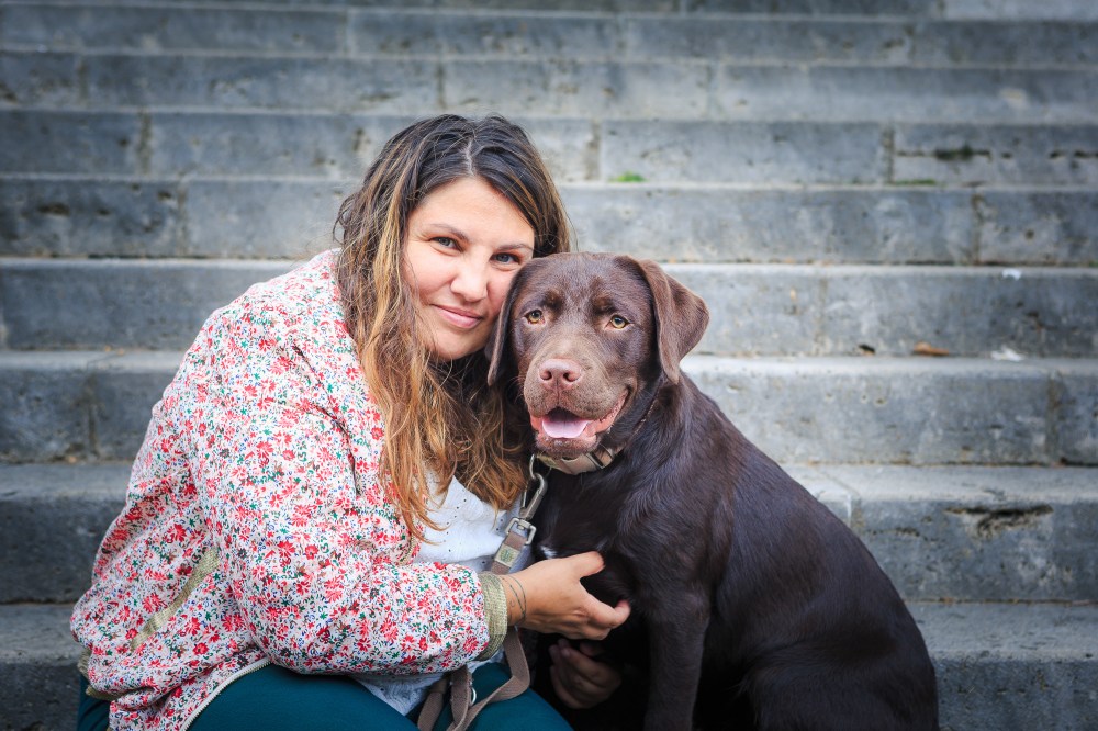 Shooting photo chien par nathalie Tiennot, photo graphe canin et félin à Toulouse