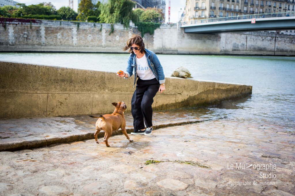 shooting photo avec mon chien par photographe animalier Paris