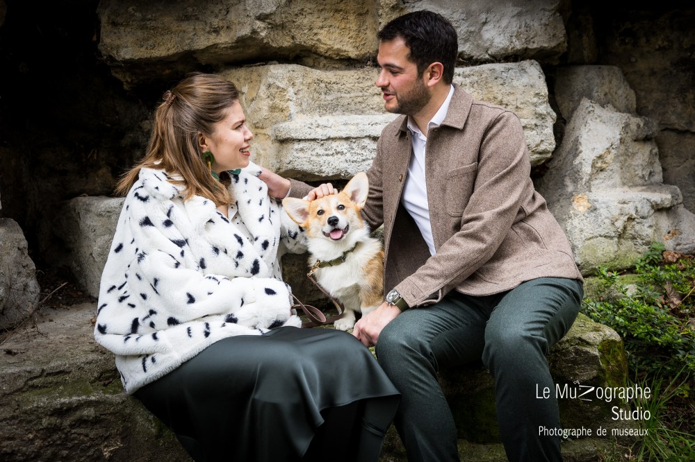 séance photo avec mon chien à Paris, le muzographe photographe canin
